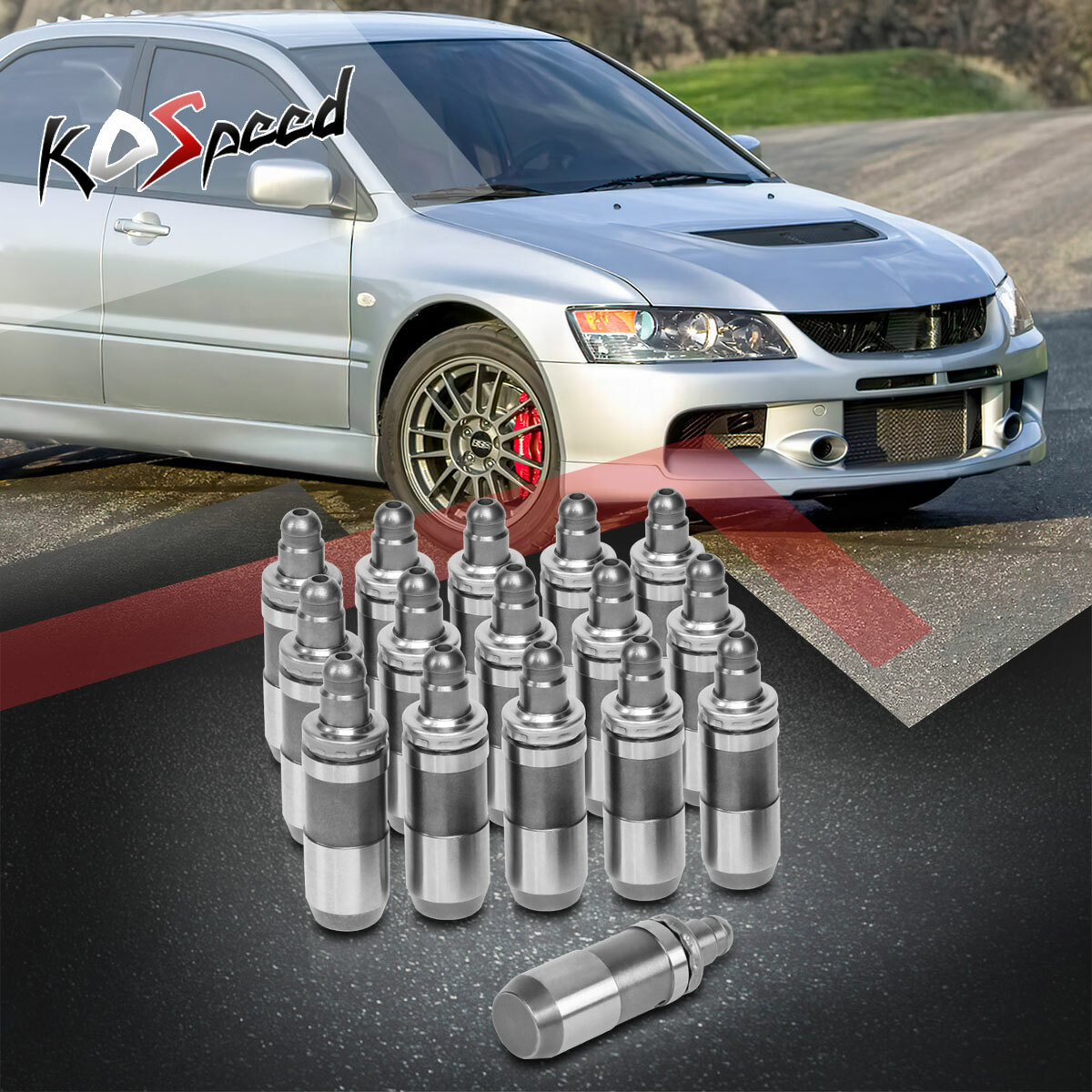 16 x Hydraulic Valve Lifters / Lash Adjusters for Mitsubishi Lancer EVO VI 2.0 1999 - 2004 DOHC 16 x Hydraulic Valve Lifters / Lash Adjusters for Mitsubishi Lancer EVO VI 2.0 1999 - 2004 DOHC