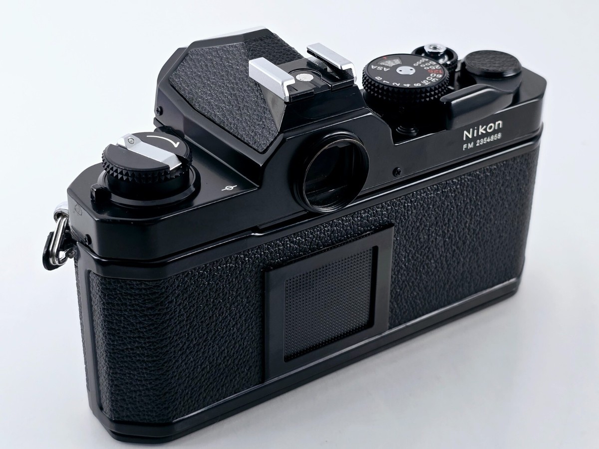 Nikon FM Black Body　＃美品 🌸[Near MINT+++] Nikon FM Black 35mm Film Camera Body Only