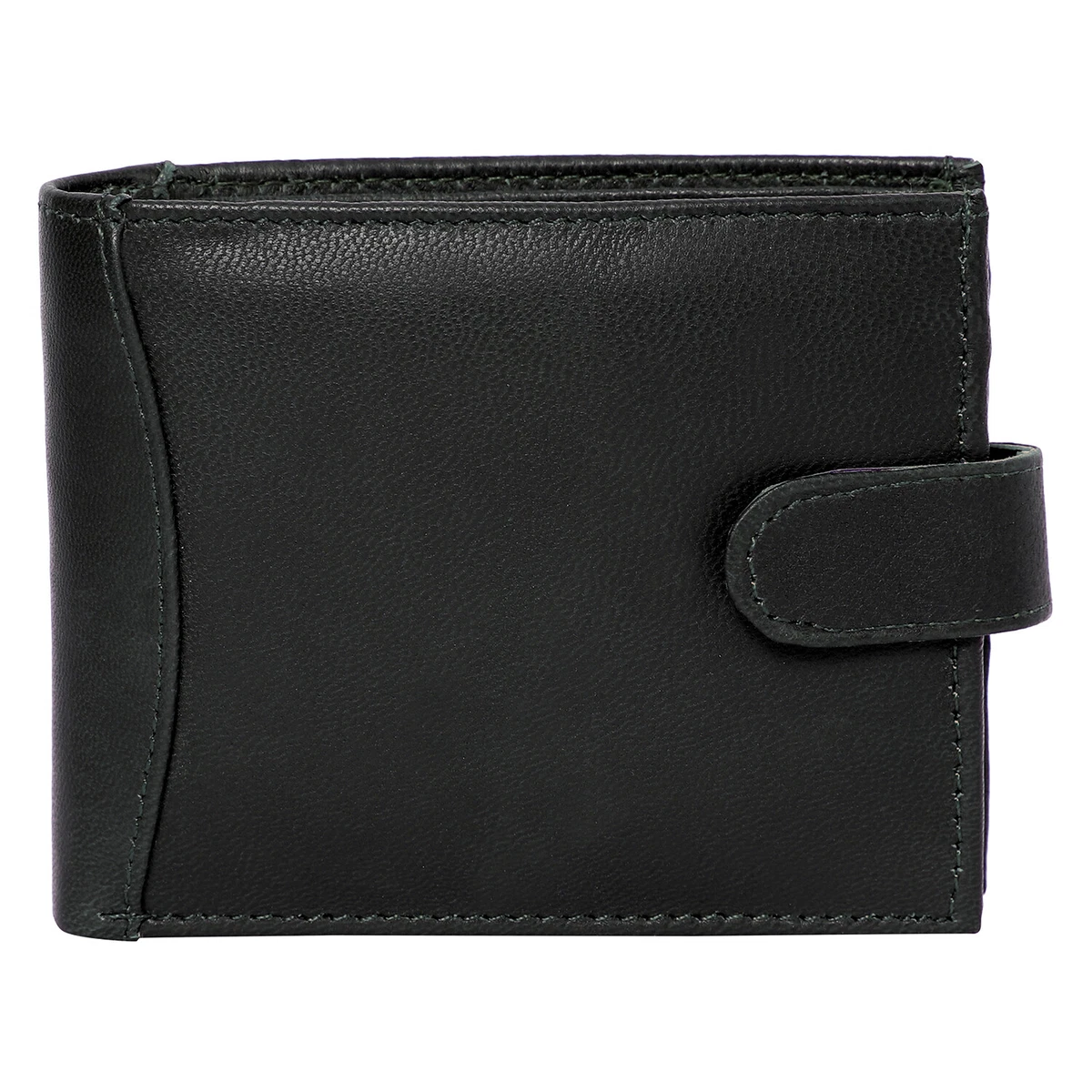 Gents Real Leather Wallet RFID SAFE Contactless Card Blocking ID Protection 340