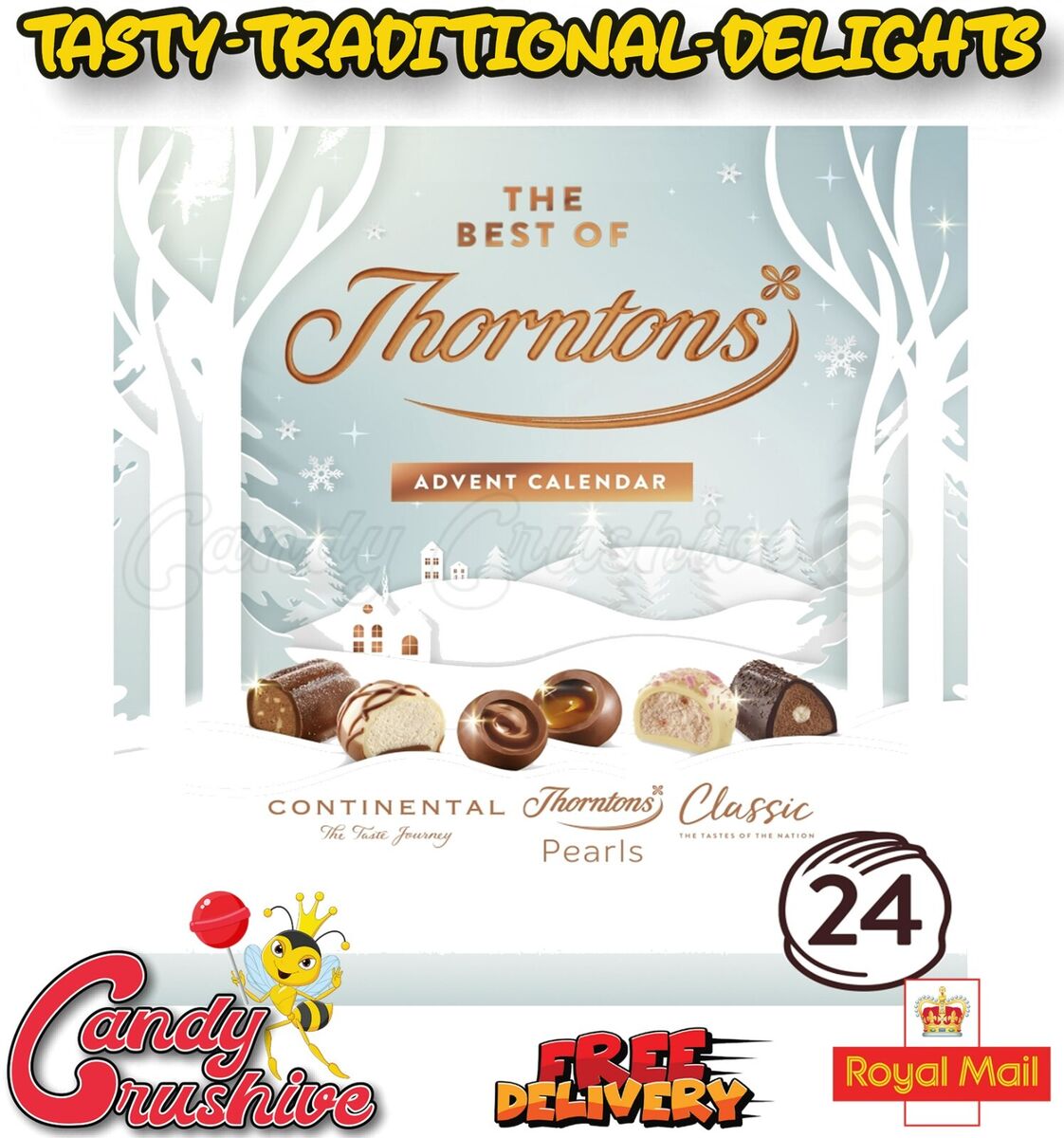 Thorntons Continental Chocolate Advent Calendar Thorntons Continental Chocolate Advent Calendar