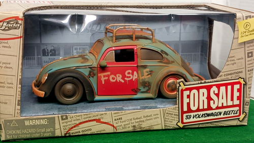 2006 Jada For Sale-‘59 Volkswagen Beetle-1:24-Bug-Junkyard Project Car! BuyMe - Picture 2 of 19