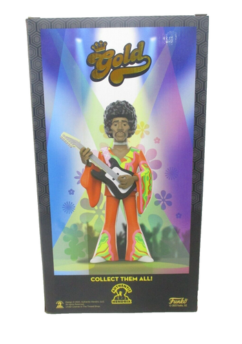 Funko Gold Jimi Hendrix Premium 12" Vinyl Figure - Picture 2 of 3