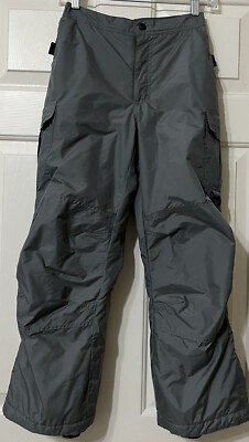 Rawik Size M youth boys gray lined Ski snow pants