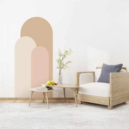 Art Wall Stickers Geometric Decals for Bedroom Living Decor Child - Picture 11 of 12