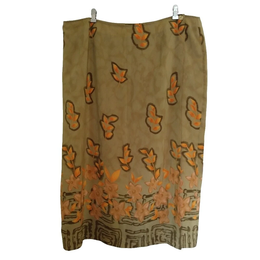 Faldas para mujer Ashley Stewart florales de poliéster