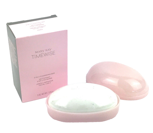 MARY KAY TIMEWISE 3-IN-1 CLEANSING BAR WITH SOAP DISH~DISCONTINUED! - Picture 2 of 3