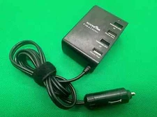 Rocketek 4 USB Port 3A & 2 Car Cigarette Lighter 12V-24V Splitter For Samsung