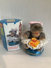 Golden Age Of The Circus Steiff Hippo Fat Lady Mohair In Box 2126/5000