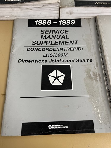 1999 Dodge Chrysler 300M, Intrepid, Concorde Diagnostic Procedures Manual Set - Picture 5 of 10