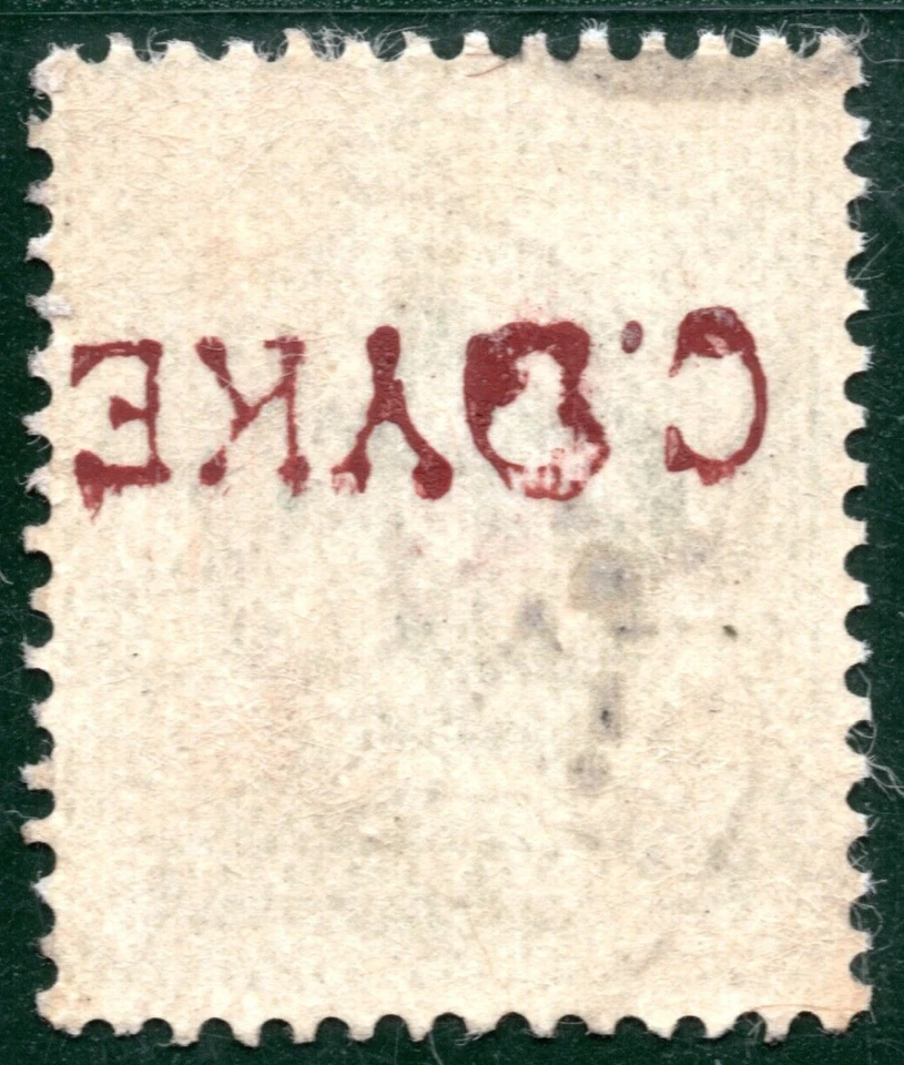 GB KEVII SG.217var ½d Green UNDERPRINT *C DYKE* Hereford 1910 CDS Rare REDS113 - Image 4 of 4