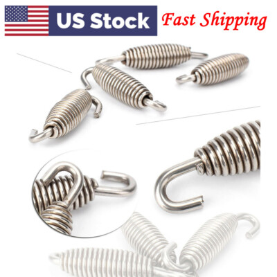 Universal Short Outlaw Racing Stainless Header Exhaust Spring for Honda ak US