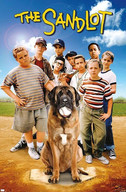 THE SANDLOT Classic Baseball Movie (1993) THE TEAM 22x34 Wall
