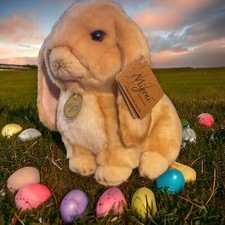 Miyoni By Aurora Lop Ear Bunny Small 8 inch Aurora World Plush Easter Bunny