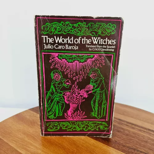 The World of the Witches Paperback Book Julio Caro Baroja Translated 1960s VTG