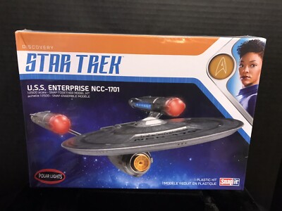 POLAR LIGHTS 971M/12 STAR TREK USS ENTERPRISE NCC-1701 MODEL KIT-NIB-1:2500 
