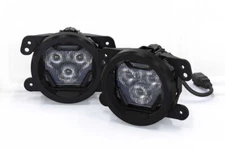 Morimoto 4Banger NCS White Wide Beam LED Light Pod Kit For 14-17 Jeep Cherokee