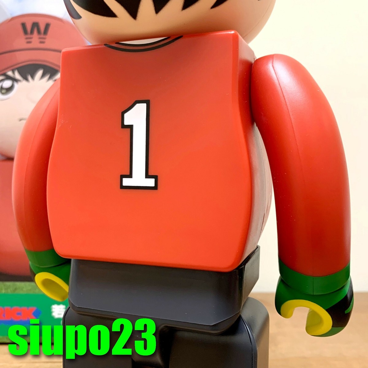 Medicom 400% + 100% Bearbrck ~ Captain Tsubasa Be@r brick