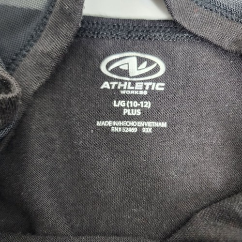 AW Athletic Works Tank Top Multicolor Star Girls Size L 14/16 Plus Black - Picture 4 of 6