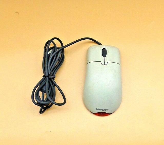 Microsoft Wheel Mouse Optical USB Ps/2 Compatible Computer X08 71118