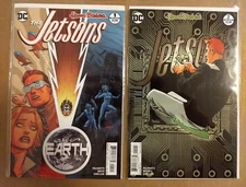 THE JETSONS  #1 2  VARIANTS 2017 DC COMICS - HANNA BARBERA WOW NM LOT OF 2