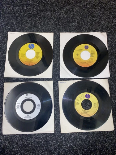 Job Lot 4 x Madonna Jukebox Ready 7” Vinyl Records - Vogue, Holiday, Cherish Etc