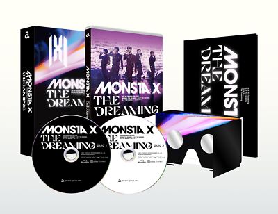 K-POP・アジア MONSTAX / THE DREAMING Blu-ray Avex Pictures Monsta X The Dreaming Japan Memorial Box Blu