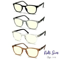 Kids Child Blue Light Blocking Glasses Gaming Computer Reading Anti Eye Strain