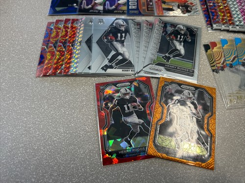 Henry Ruggs III Lot of 55 Panini Rookie Inserts and Base Parallels Cards Raiders - Picture 4 of 5
