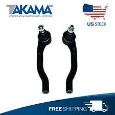 2 pcs Pair Front Outer Tie Rod Ends FOR 2009-2014 HONDA FIT - 2010-2014 Insight