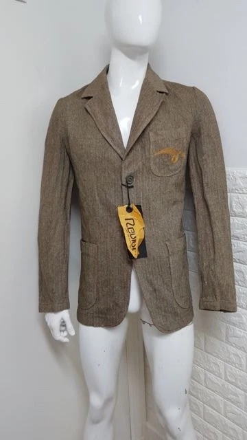 REVIVE DENIM.AND.FLATS.COSTUMER MEN'S AMAZING VINTAGE JACKET ITALY size: L
