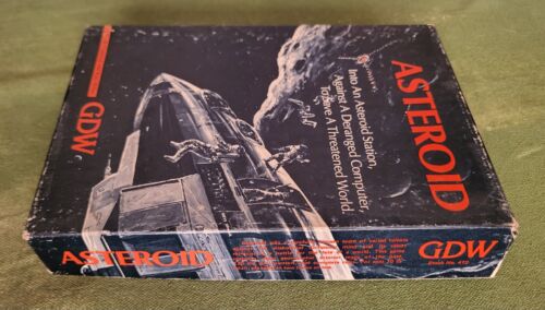 Asteroide, Serie 120 Giochi Gioco da Tavolo Fantascienza Vintage GDW 1980 Non Punzonato - Foto 12 di 13