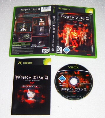 Project Zero II - Crimson Butterfly Director's Cut Microsoft Xbox PAL Rar