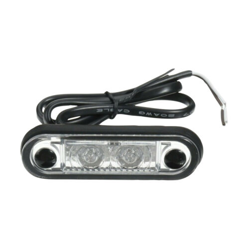 HELLA STYLE LED FLUSH FIT KELSA BAR MARKER LAMP LIGHT 12v 24v QUICK FIT - Picture 16 of 30