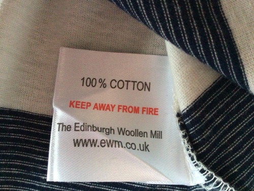 James Pringle stripy mens t shirt - Picture 3 of 4