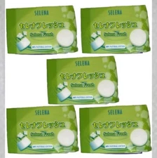 ✨JAPAN COTTON LABO [SELENA FRESH] 100% Natural Cotton Pad 110 count / 5 pack set