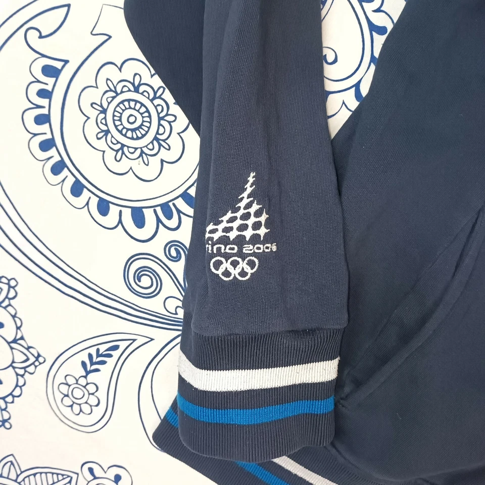 INTROVABILE TORINO 2006 ASICS TRACKTOP NAZIONALE FINLANDESE TEMA HELSINKI 1952 - Imagem 4 de 4