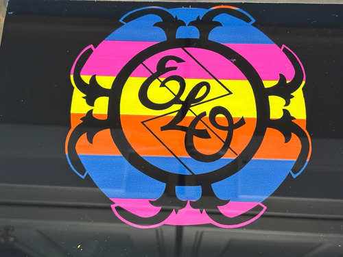 Electric Light Orchestra ELO Rock Music Carnival Mirror 8"X10" Metal Frame VTG - Bild 9 von 9