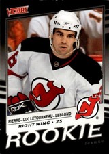 2008-09 Upper Deck Victory BLACK Pierre-Luc Letourneau-Leblond Rookie New Jersey