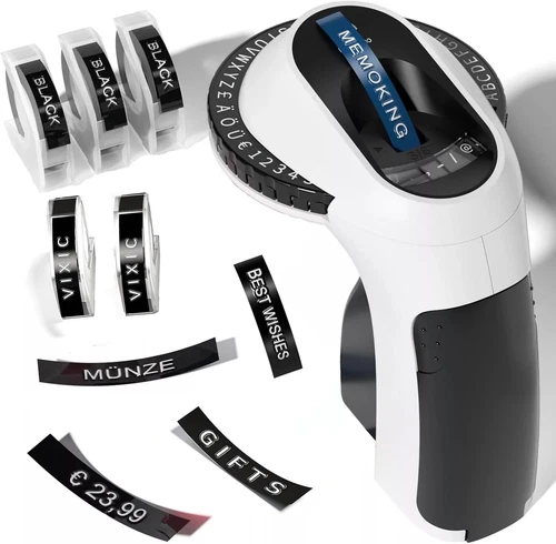 Dymo Embosser Label Maker Labeller with 5x Embossing Tape for Organizer Xpress - Bild 15 von 15