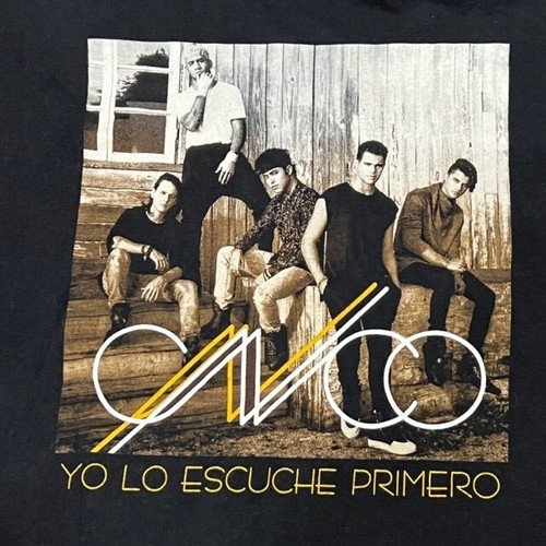 T-Shirt CNCO Donna Medium Black Boy Band Musica Donna IO LO ASCOLTO PER PRIMO - Foto 24 di 24