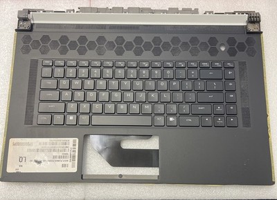 Dell Alienware x17 R1 R2 US English Keyboard Palmrest 0346YC 346YC N6