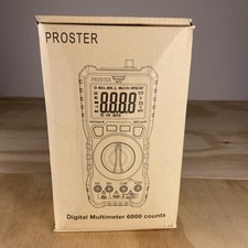 Proster Digital Multimeter 6000 Counts- TRMS Auto Range Multi Testers, NCV Detec