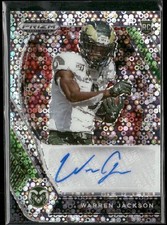 Warren Jackson 2021 Panini Prizm Draft Picks Autograph Auto Circles
