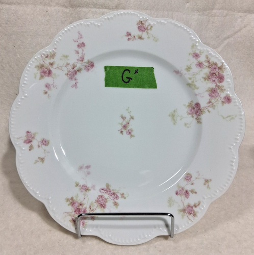 Haviland France Limoges Schleiger 42E Pink Flowers Dinner Plate 9-3/4” - 7 Total - Picture 17 of 17