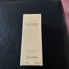 Image of CK CALVIN KLEIN ESCAPE FOR MEN EDT 100ML EAU DE TOILETTE SPRAY BRAND NEW SEALED
