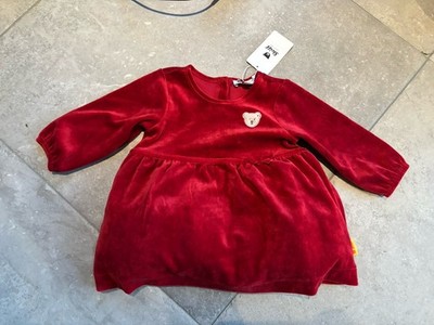 Steiff Kleid, Größe 74, Rot, Zustand Neu 