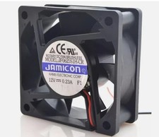 1PCS NEW JF0625S1H-CR 6025 12V 0.23A 6CM 2-Wire Inverter Silent Cooling Fan