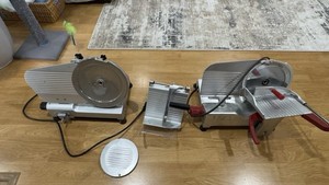 Commercial Meat Slicers – Berkel B9-SLC + Semi-Automatic Slicer (Set of 2)