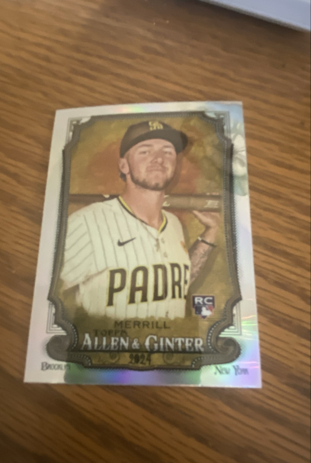 2024 Topps Allen & Ginter - Chrome Jackson Merrill #275 Refractor (RC)