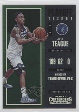 2017-18 Panini Contenders Playoff Ticket 124/249 Jeff Teague #41 r0m